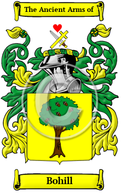 Bohill Family Crest/Coat of Arms