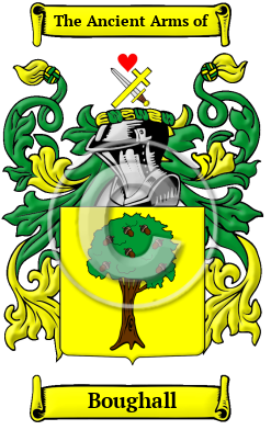 Boughall Family Crest/Coat of Arms