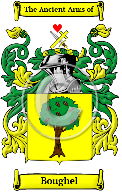 Boughel Family Crest/Coat of Arms