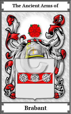 Brabant Family Crest Download (JPG) Book Plated - 600 DPI