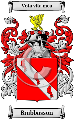 Brabbasson Family Crest/Coat of Arms