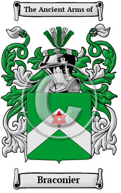 Braconier Family Crest/Coat of Arms