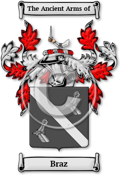Braz Family Crest Download (jpg) Legacy Series - 150 DPI