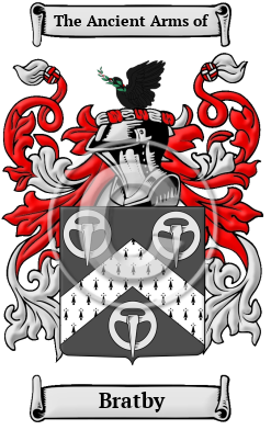 Bratby Family Crest/Coat of Arms