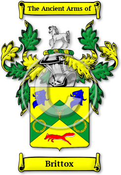 Brittox Family Crest Download (JPG) Legacy Series - 300 DPI