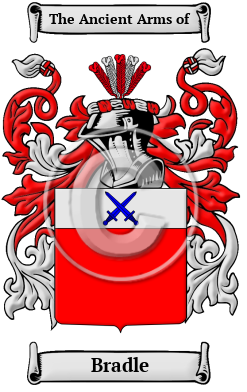 Bradle Family Crest/Coat of Arms