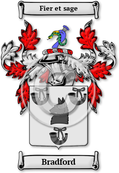 Bradford Family Crest Download (jpg) Legacy Series - 150 DPI