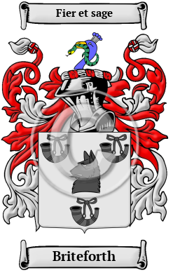 Briteforth Family Crest/Coat of Arms