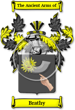 Brathy Family Crest Download (jpg) Legacy Series - 150 DPI