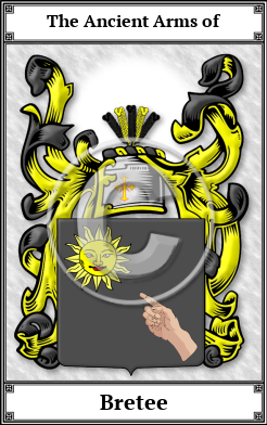 Bretee Family Crest Download (JPG)  Book Plated - 150 DPI