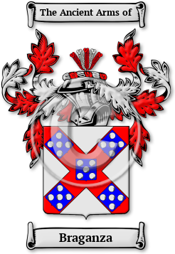 Braganza Family Crest Download (jpg) Legacy Series - 150 DPI