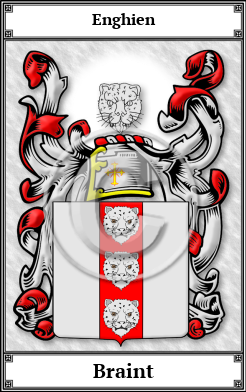 Braint Family Crest Download (JPG) Book Plated - 600 DPI