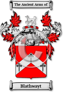Blathwayt Family Crest Download (jpg) Legacy Series - 150 DPI