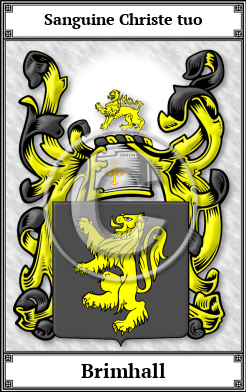 Brimhall Family Crest Download (JPG)  Book Plated - 150 DPI