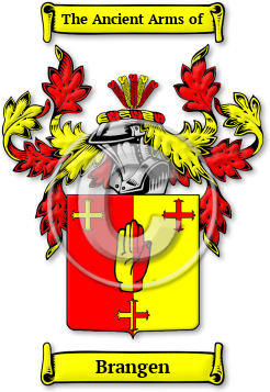 Brangen Family Crest Download (jpg) Legacy Series - 150 DPI