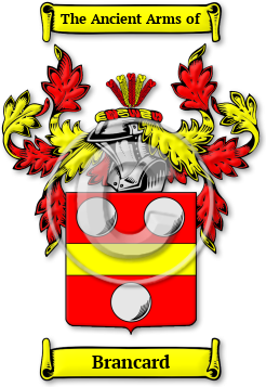 Brancard Family Crest Download (jpg) Legacy Series - 150 DPI