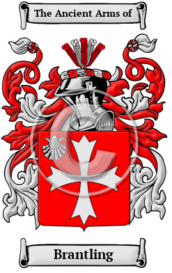 Brantling Family Crest/Coat of Arms