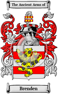 Brenden Family Crest/Coat of Arms
