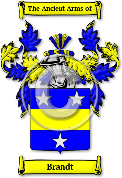 Brandt Family Crest Download (JPG) Legacy Series - 600 DPI