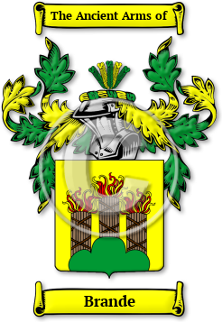 Brande Family Crest Download (jpg) Legacy Series - 150 DPI