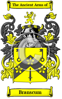 Branscum Family Crest/Coat of Arms