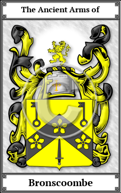 Bronscoombe Family Crest Download (JPG)  Book Plated - 150 DPI