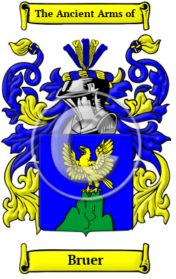 Bruer Family Crest/Coat of Arms