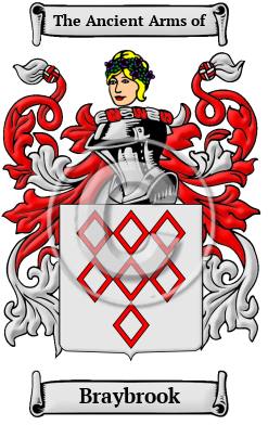 Braybrook Family Crest/Coat of Arms