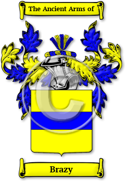 Brazy Family Crest Download (jpg) Legacy Series - 150 DPI