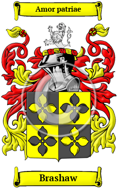 Brashaw Family Crest/Coat of Arms