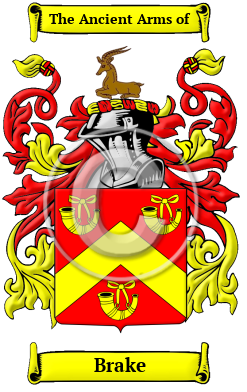 brake family coat of arms