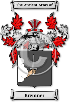 Bremner Family Crest Download (jpg) Legacy Series - 150 DPI