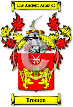Bromon Family Crest Download (JPG) Legacy Series - 600 DPI
