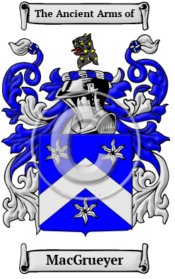 MacGrueyer Family Crest/Coat of Arms