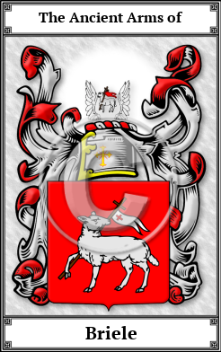 Briele Family Crest Download (JPG)  Book Plated - 150 DPI