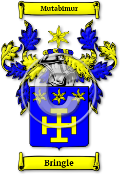 Bringle Family Crest Download (jpg) Legacy Series - 150 DPI