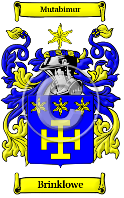Brinklowe Family Crest/Coat of Arms