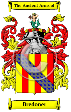 Bredoner Family Crest/Coat of Arms