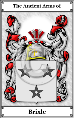 Brixle Family Crest Download (JPG)  Book Plated - 150 DPI