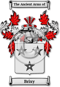Brixy Family Crest Download (jpg) Legacy Series - 150 DPI
