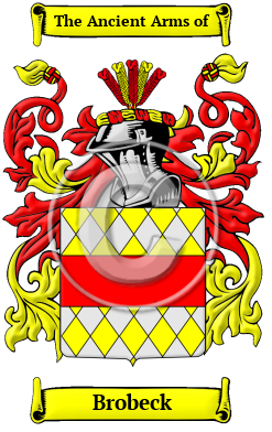 Brobeck Family Crest/Coat of Arms