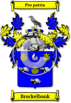 Brockelbank Family Crest Download (jpg) Legacy Series - 150 DPI