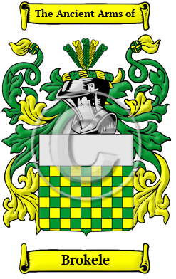 Brokele Family Crest/Coat of Arms