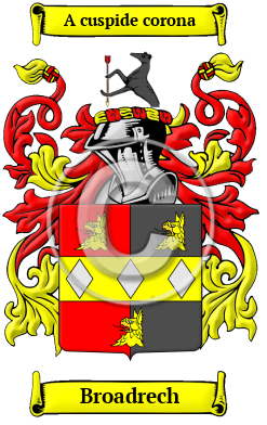 Broadrech Family Crest/Coat of Arms