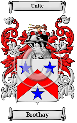 Brothay Family Crest/Coat of Arms
