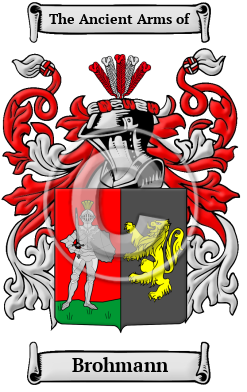 Brohmann Family Crest/Coat of Arms