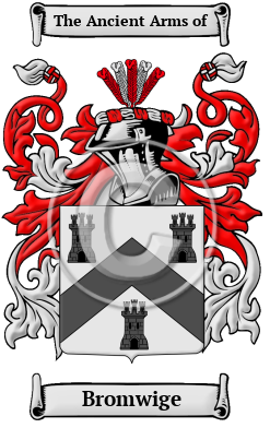 Bromwige Family Crest/Coat of Arms
