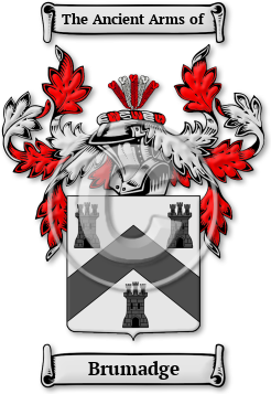 Brumadge Family Crest Download (JPG) Legacy Series - 300 DPI