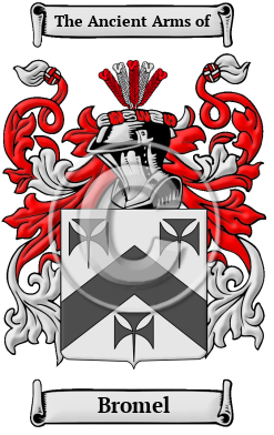 Bromel Family Crest/Coat of Arms