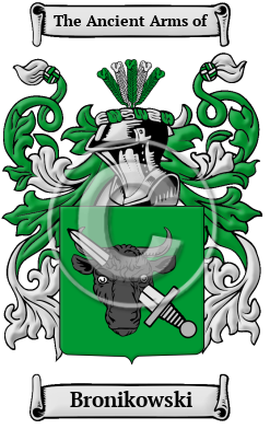 Bronikowski Family Crest/Coat of Arms